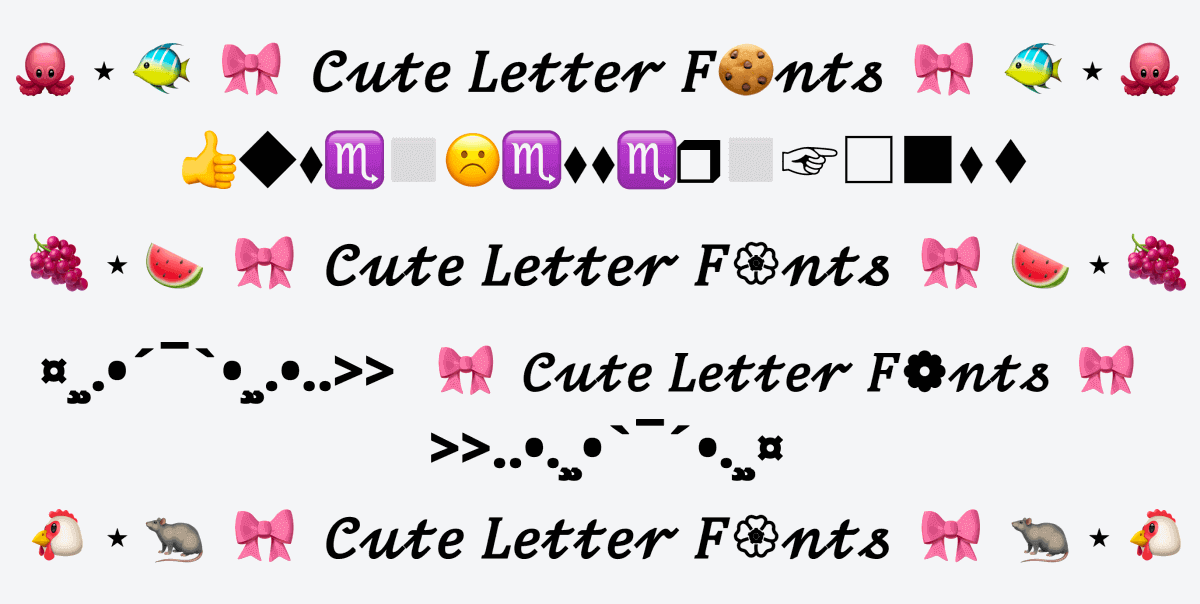 cute-letter-fonts--generator